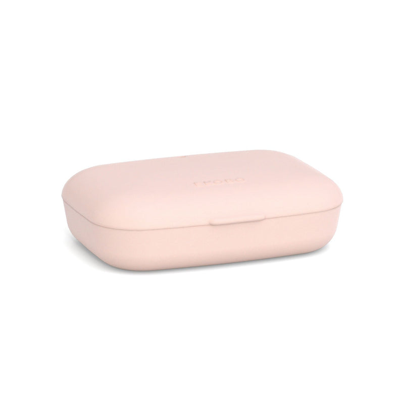 Rectangular Travel Soap Box - Blush EKOBO USA Blush 