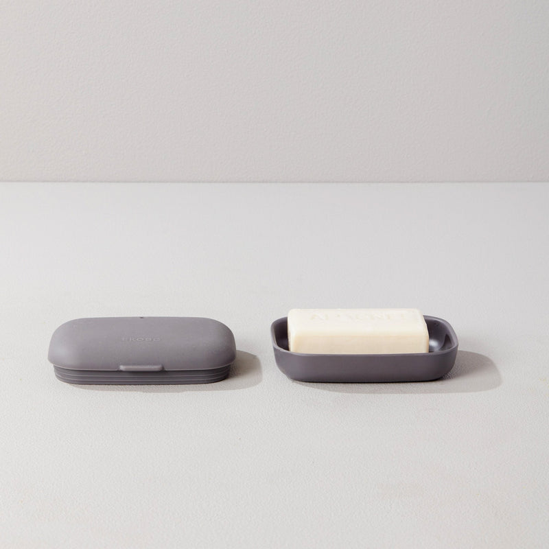 Rectangular Travel Soap Box - Smoke for him EKOBO USA 