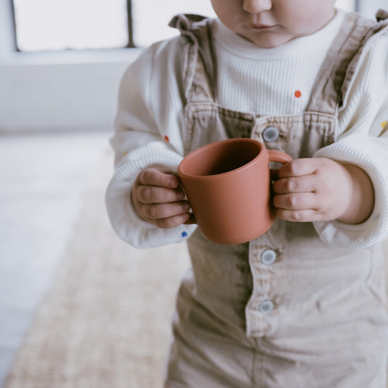 Training Cup Set - Blush / Terracotta kids EKOBO USA 