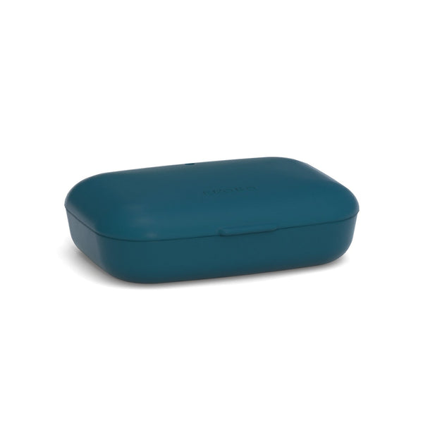 Rectangular Travel Soap Box - Blue Abyss EKOBO USA Blue Abyss 