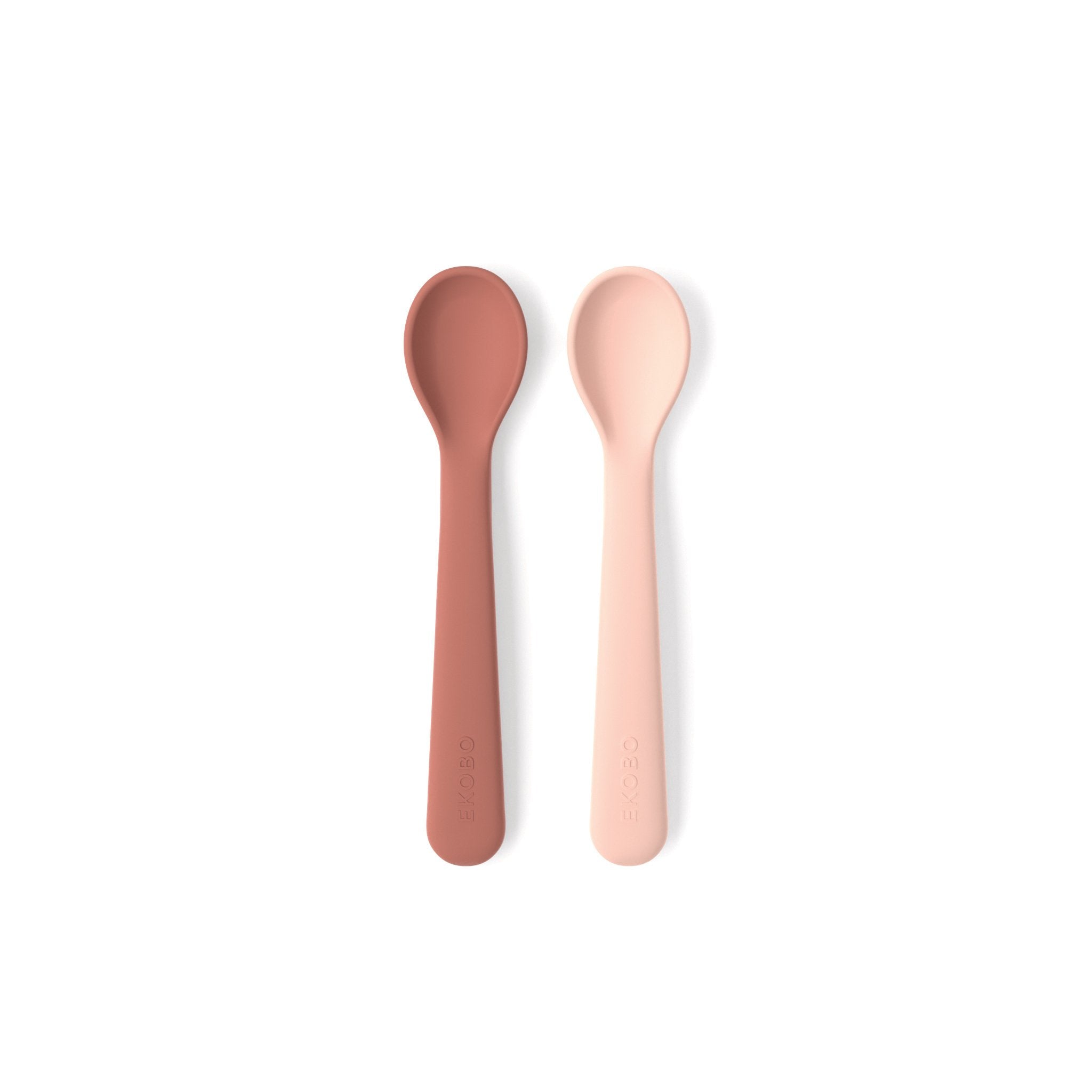 Silicone Spoon Set - Blush / Terracotta EKOBO Blush / Terracotta 