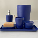 Bathroom Bin - Royal Blue EKOBO 