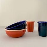 Enamel Cereal Bowl - Blue Abyss EKOBO 