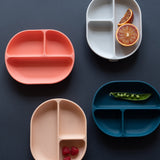 Divided Suction Plate - Blush EKOBO USA 